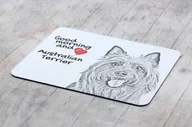 Podkładki pod mysz - Terier australijski podkładka pod mysz z psem Art-Dog - miniaturka - grafika 1