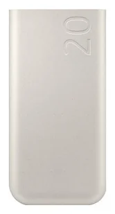 Samsung 20 000 mAh PD Max 45W Super Fast Charging 2.0 3xUSB-C beżowy - Powerbanki Samsung 20 000 mAh PD Max 45W Super Fast Charging 2.0 3xUSB-C beżowy - Powerbanki - miniaturka - grafika 1