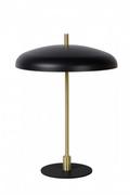 Lampy stojące - Lucide ELGIN Czarno-Złota śr. 38cm. 3xG9 Lampka stołowa 03531/03/30 - miniaturka - grafika 1