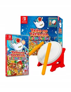 Taiko No Tatsujin Rhythm Festival Collectors Edition (Gra + Bębenek) GRA NINTENDO SWITCH - Gry Nintendo Switch - miniaturka - grafika 1