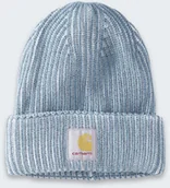 Czapki damskie - Czapka Carhartt Rib Knit Beanie ThunderCloud - miniaturka - grafika 1
