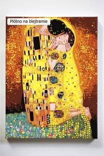 Pocałunek, Gustav, Klimt, malowanie po numerach - Malowanie po numerach - miniaturka - grafika 1