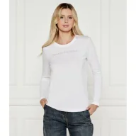 Bluzki damskie - Armani Exchange Bluzka Regular Fit - miniaturka - grafika 1