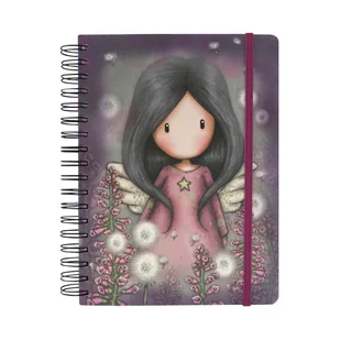 Santoro London, kołonotatnik gładki, Gorjuss - Little Wings - Notesy i bloczki - miniaturka - grafika 1