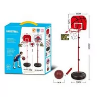 Zabawki i gry sportowe - Zestaw do gry w koszykówkę z piłką 14cm Adar - miniaturka - grafika 1