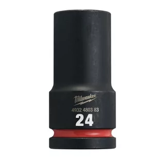 Milwaukee nasadka udarowa 24 mm 3/4" 6-kątna Shockwave długa metryczna 4932480383 - Klucze i nasadki - miniaturka - grafika 1