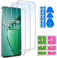 Szkła hartowane na telefon - 3x SZKŁO HARTOWANE do Realme 12+ Plus 5G SZYBKA 9H zestaw 3 sztuk - miniaturka - grafika 1