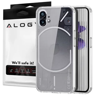Etui ochronne obudowa pokrowiec Alogy Hybrid Clear Case do Nothing Phone 1 Przezroczyste + Szkło - Etui i futerały do telefonów - miniaturka - grafika 13