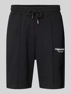 Spodnie sportowe męskie - Szorty z dzianiny dresowej z tunelem model ‘ESTERBRO’ - miniaturka - grafika 1