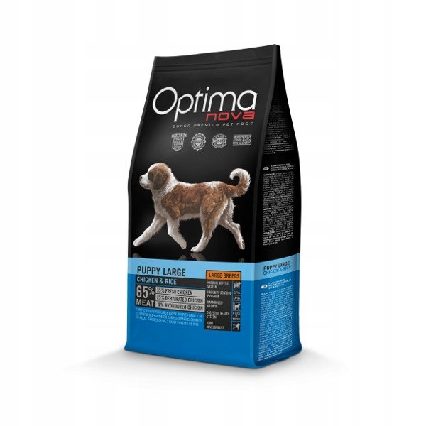 Optimanova Large Puppy Kurczak&Ryż 12 kg
