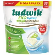 Środki do zmywarek - Kapsułki do zmywarki LUDWIK Ekologiczny All in 1 Ultimate Plus - 55 szt. - miniaturka - grafika 1