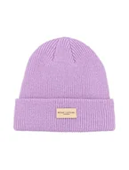 Czapki damskie - BICKLEY + MITCHELL Damska czapka beanie z kolorowymi żeberkami, fioletowy, jeden rozmiar - miniaturka - grafika 1