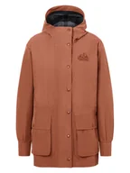 Kurtki i kamizelki sportowe damskie - Marmot Kurtka przeciwdeszczowa w kolorze jasnobrązowym - miniaturka - grafika 1