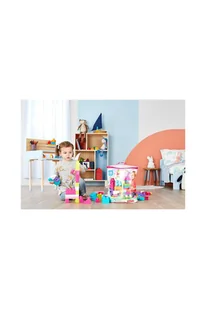 Mega Bloks KLOCKI 60 ELEMENTÓW TORBA ZIELONA CYP66 - Klocki - miniaturka - grafika 8