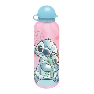 BIDON 500 ML STITCH ST00057 KIDS LICENSING (RÓŻOWY) - Kubki dla dzieci - miniaturka - grafika 1