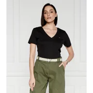 Koszulki i topy damskie - Tommy Hilfiger T-shirt CODY | Slim Fit - miniaturka - grafika 1