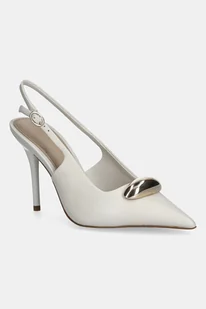 Aldo szpilki skórzane CAMBERLEY kolor beżowy 14053621 - Czółenka - miniaturka - grafika 1