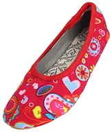 Buty dla dziewczynek - Beck Dziewczęce buty gimnastyczne Fantasy, Czerwony czerwony 07, 25 EU - miniaturka - grafika 1