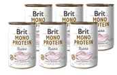 Mokra karma dla psów - BRIT MONO PROTEIN RABBIT 12x400g - miniaturka - grafika 1