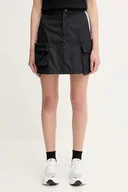 Spódnice - adidas Originals spódnica Cargo Miniskirt kolor czarny mini rozkloszowana JJ3087 - miniaturka - grafika 1