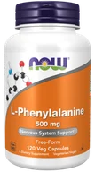 Aminokwasy - L-Phenylalanine 120 kaps ( Now Foods) - miniaturka - grafika 1