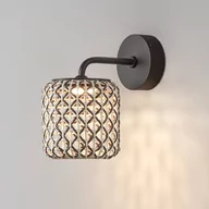 Lampy ogrodowe - Bover Nans A kinkiet LED, brązowy, Ø 16,7cm - miniaturka - grafika 1