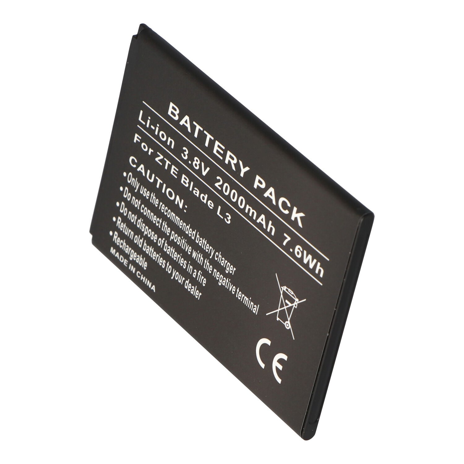 ZTE Blade L3 bateria Li3820T43P3h785439 replika baterii od AccuCell
