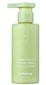 Pianki do mycia twarzy - By Wishtrend Green Tea & Enzyme Milky Foaming Wash - miniaturka - grafika 1
