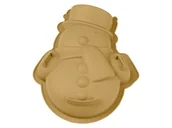 Formy do ciast - LIVARNO home Silikonowa forma do pieczenia lub Forma do czekolady (Bałwan) - miniaturka - grafika 1