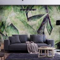Fototapety - Fototapeta samoprzylepna - Industrialne liście (rozmiar 98x70) - miniaturka - grafika 1