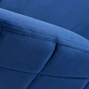 Krzesło aksamitne FARGO Velvet Granatowe - Krzesła - miniaturka - grafika 2