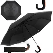 Parasole - PORZĄDNY PARASOL PARASOLKA AUTOMAT SKŁADANY WŁÓKNO - miniaturka - grafika 1