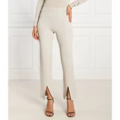 Spodnie damskie - Liviana Conti Spodnie dzianinowe | Regular Fit - miniaturka - grafika 1