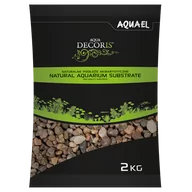 Pozostałe akcesoria do akwarium - AQUAEL Żwir naturalny wielobarwny 5-10mm 2kg - miniaturka - grafika 1