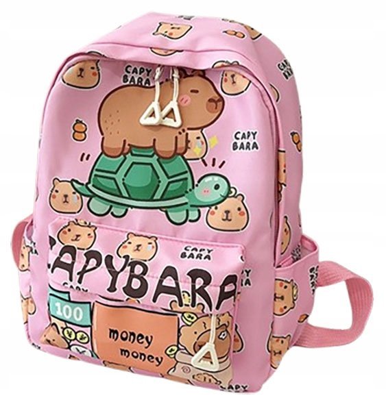 Plecak szkolny dziecięcy KAPIBARA do szkoły dla dziewczynki dziecka MODNY