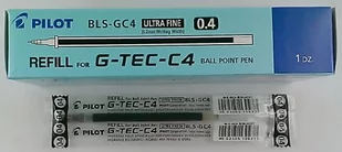PILOT Corporation Wkład do Długopisu G-tec C4 niebieski opakowanie 12 szt. - Przybory szkolne - miniaturka - grafika 1