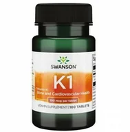 Suplementy diety - Vitamin K1 100 mcg (100 tabl.) - miniaturka - grafika 1