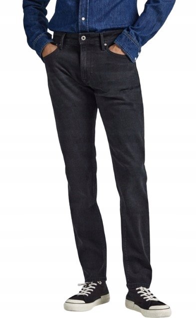 PEPE JEANS SPODNIE JEANSOWE MĘSKIE SZARE 33/34 33/34 33/