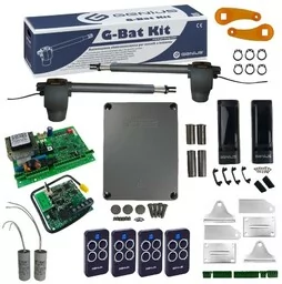 Genius Zestaw G-BAT 400 do bram dwuskrzydłowych + 4 Piloty - Zestawy do bram - miniaturka - grafika 1