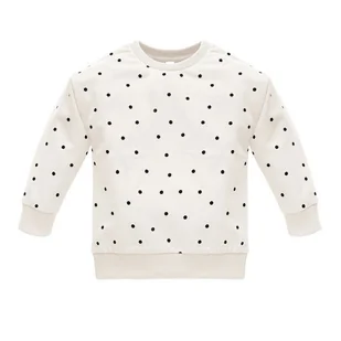 PINOKIO BLUZA TRES BIEN EC ECRU GROSZKI 62 - Moda i Uroda OUTLET - miniaturka - grafika 1