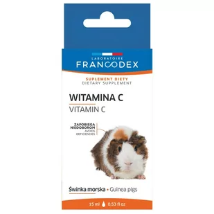 Francodex WITAMINA C DLA GRYZONI 15ML mo - Witaminy i odżywki dla gryzoni - miniaturka - grafika 1