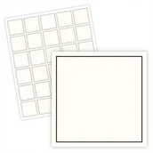 Etykiety do drukarek - puste etykiety naklejki na przyprawy 30 szt.4x4 cm - miniaturka - grafika 1