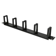 Pozostałe akcesoria sieciowe - Organizer kabli 1U 19" Rack - miniaturka - grafika 1