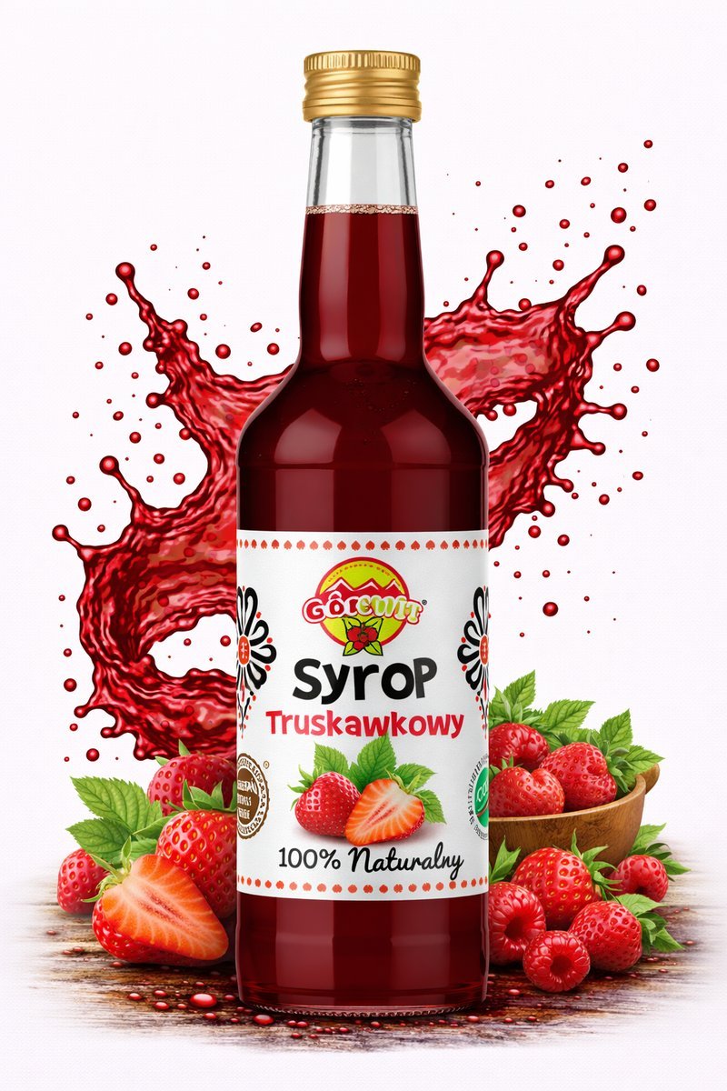 SYROP TRUSKAWKOWY 500ml