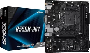 Płyta główna ASRock B550M-HDV - Płyty główne - miniaturka - grafika 1