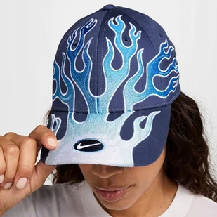 Czapka z daszkiem Nike Club HV6642-410 S/M - Czapki i chusty sportowe męskie - miniaturka - grafika 1