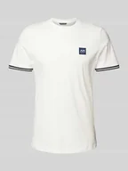 Koszulki męskie - T-shirt z naszywką z logo - miniaturka - grafika 1