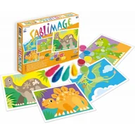 Zabawki kreatywne - Zestaw do malowania piaskiem Sablimage - Dinozaury, SentoSphere - miniaturka - grafika 1