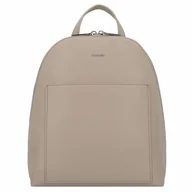 Plecaki - Calvin Klein CK Must Plecak miejski 29.5 cm silver mink - miniaturka - grafika 1