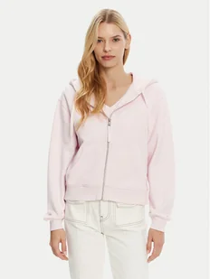 Tommy Hilfiger Bluza WW0WW44632 Różowy Regular Fit - Bluzy damskie - miniaturka - grafika 1